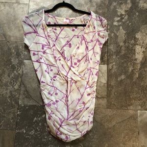 SweetPea faux wrap shirt